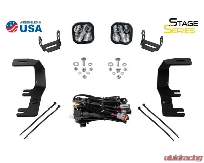 Diode Dynamics Ditch Light Brackets Chevrolet Silverado | GMC Sierra 2014-2019 - DD6654