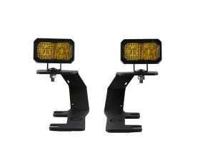 Diode Dynamics C2 2.0 LED Ditch Light Kit 2014-2019 Silverado/Sierra Sport Yellow Combo Chevrolet Silverado | GMC Sierra 1500 2014-2019