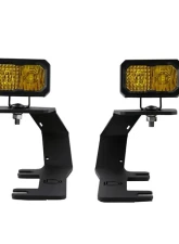 Diode Dynamics C2 2.0 LED Ditch Light Kit 2014-2019 Silverado/Sierra Sport Yellow Combo Chevrolet Silverado | GMC Sierra 1500 2014-2019                                     - DD6660 - Image 10