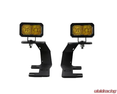 Diode Dynamics C2 2.0 LED Ditch Light Kit 2014-2019 Silverado/Sierra Sport Yellow Combo Chevrolet Silverado | GMC Sierra 1500 2014-2019 - DD6660
