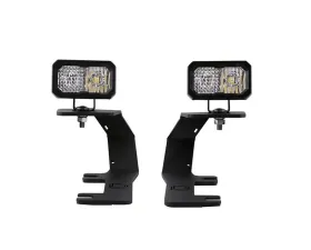 Diode Dynamics C2 2.0 Pro White Combo/Driving LED Ditch Light Kit Chevrolet Silverado | GMC Sierra 1500 2014-2019