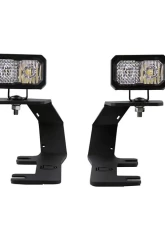 Diode Dynamics C2 2.0 Pro White Combo/Driving LED Ditch Light Kit Chevrolet Silverado | GMC Sierra 1500 2014-2019                                     - DD6661 - Image 10
