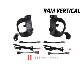 Diode Dynamics SS3 Ram Verticalical Fog Light Mounting Kit