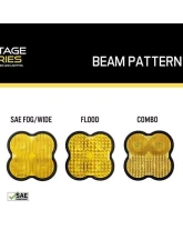 Diode Dynamics SS3 Lens PC Combo Yellow                                     - DD6717 - Image 3