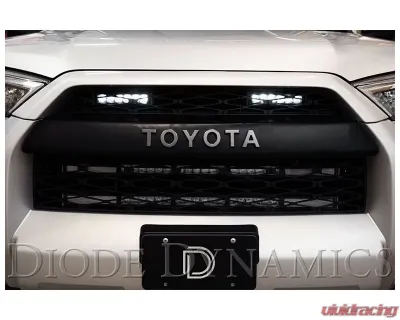 Diode Dynamics SS6 SAE/DOT LED Light Bar Kit Amber Wide Toyota 4Runner 2014-2023 - DD6758