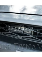 Diode Dynamics SS6 SAE/DOT LED Light Bar Kit Amber Wide Toyota 4Runner 2014-2023                                     - DD6758 - Image 3
