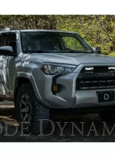 Diode Dynamics SS6 SAE/DOT LED Light Bar Kit Amber Wide Toyota 4Runner 2014-2023                                     - DD6758 - Image 4