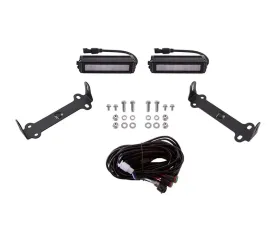 Diode Dynamics SS6 SAE/DOT LED Light Bar Kit White Wide Toyota 4Runner 2014-2023