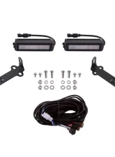 Diode Dynamics SS6 SAE/DOT LED Light Bar Kit White Wide Toyota 4Runner 2014-2023                                     - DD6756 - Image 9