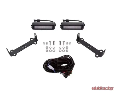 Diode Dynamics SS6 SAE/DOT LED Light Bar Kit White Wide Toyota 4Runner 2014-2023 - DD6756
