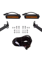Diode Dynamics SS6 SAE/DOT LED Light Bar Kit Amber Wide Toyota 4Runner 2014-2023                                     - DD6758 - Image 9