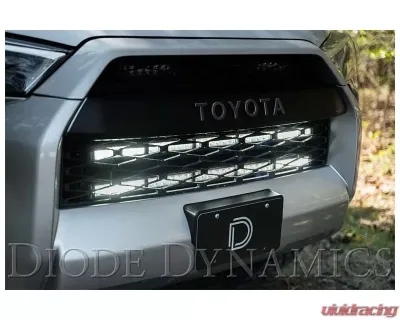 Diode Dynamics SS30 Dual Stealth Light Bar Kit Amber Combo Toyota 4Runner 2014-2019 - DD6765
