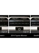 Diode Dynamics SS30 Single Stealth Light Bar Kit White Combo Toyota 4Runner 2014-2019                                     - DD6760 - Image 6
