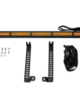 Diode Dynamics SS30 Single Stealth Light Bar Kit Amber Combo Toyota 4Runner 2014-2019                                     - DD6761 - Image 8