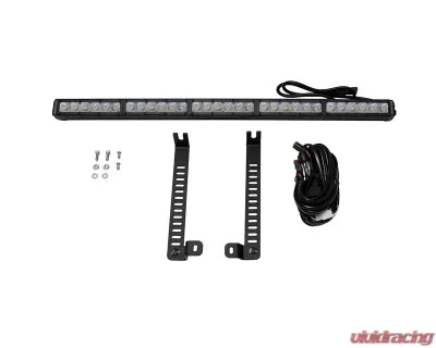Diode Dynamics SS30 Single Stealth Light Bar Kit White Driving Toyota 4Runner 2014-2019 - DD6762