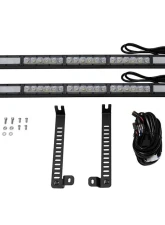 Diode Dynamics SS30 Dual Stealth Light Bar Kit White Combo Toyota 4Runner 2014-2019                                     - DD6764 - Image 10