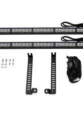 Diode Dynamics SS30 Dual Stealth Light Bar Kit White Driving Toyota 4Runner 2014-2019                                     - DD6766 - Image 10