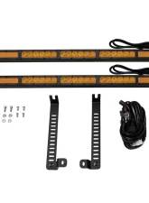 Diode Dynamics SS30 Dual Stealth Light Bar Kit Amber Driving Toyota 4Runner 2014-2019                                     - DD6767 - Image 10