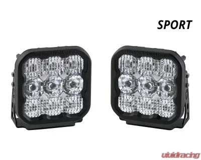 Diode Dynamics SS5 LED Pod Sport White Combo (PAIR) - DD6769P