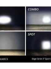 Diode Dynamics SS5 LED Pod Sport White Combo (PAIR)                                     - DD6769P - Image 7