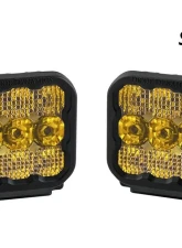 Diode Dynamics SS5 LED Pod Sport Yellow Combo (PAIR)                                     - DD6772P - Image 2