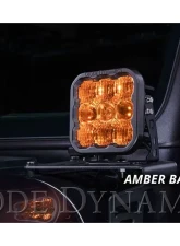 Diode Dynamics SS5 LED Pod Sport Yellow Combo (PAIR)                                     - DD6772P - Image 4