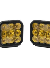 Diode Dynamics SS5 LED Pod Sport Yellow Combo (PAIR)                                     - DD6772P - Image 8