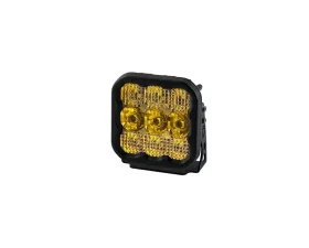 Diode Dynamics SS5 LED Pod Sport Yellow Combo (SINGLE)