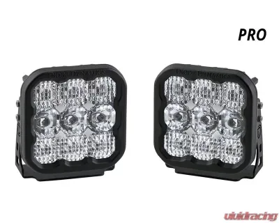 Diode Dynamics SS5 LED Pod Pro White Flood (PAIR) - DD6776P
