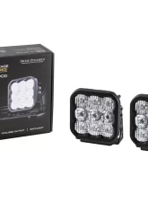 Diode Dynamics SS5 LED Pod Pro White Flood (PAIR)                                     - DD6776P - Image 5