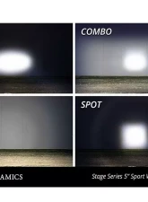 Diode Dynamics SS5 LED Pod Pro White Combo (SINGLE)                                     - DD6775S - Image 7