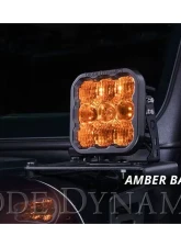 Diode Dynamics SS5 LED Pod Pro Yellow Flood (PAIR)                                     - DD6779P - Image 4