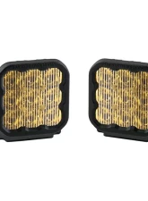 Diode Dynamics SS5 LED Pod Sport Yellow Driving (Pair)                                     - DD6781P - Image 8