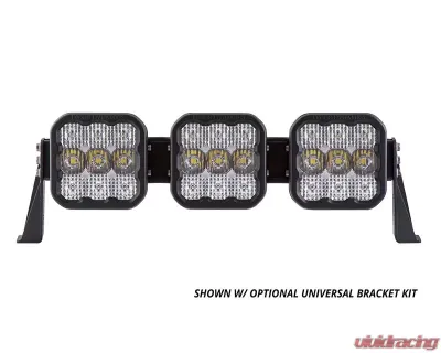 Diode Dynamics SS5 Pro Universal CrossLink 3-Pod Light Bar White Combo - DD7238