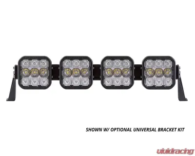 Diode Dynamics SS5 Sport Universal CrossLink 4-Pod Light Bar Yellow Combo - DD6795