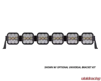 Diode Dynamics SS5 Pro Universal CrossLink 6-Pod Light Bar White Combo - DD7244