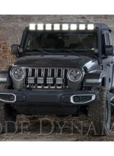 Diode Dynamics SS5 Pro CrossLink Windshield White Combo Light Bar Kit Jeep Wrangler 2018-2022                                     - DD7262 - Image 3