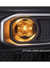 Diode Dynamics SS3 Max Type MS Kit ABL Yellow SAE Fog Jeep Wrangler | Gladiator 2018-2021                                     - DD7066 - Image 5