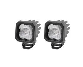 Diode Dynamics Stage Series C1 LED Pod White SAE/DOT Fog Standard ABL (PAIR)