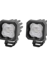 Diode Dynamics Stage Series C1 LED Pod White SAE/DOT Fog Standard ABL (PAIR)                                     - DD6847P - Image 5