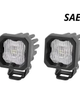 Diode Dynamics Stage Series C1 LED Pod White SAE/DOT Fog Standard ABL (PAIR)                                     - DD6847P - Image 2