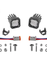 Diode Dynamics Stage Series C1 LED Pod White SAE/DOT Fog Standard ABL (PAIR)                                     - DD6847P - Image 4