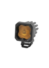 Diode Dynamics Stage Series C1 LED Pod Yellow SAE/DOT Fog Standard ABL (ONE)                                     - DD6848S - Image 5
