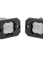 Diode Dynamics Stage Series C1 LED Pod White SAE/DOT Fog Flush ABL (PAIR)                                     - DD6850P - Image 5