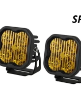 Diode Dynamics SS3 Sport ABL Yellow Flood Standard (PAIR)                                     - DD6870P - Image 2