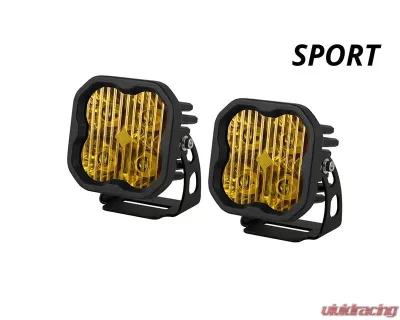 Diode Dynamics SS3 Sport ABL Yellow Flood Standard (PAIR) - DD6870P