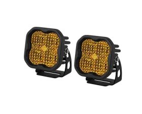 Diode Dynamics SS3 Pro ABL Yellow Flood Standard (PAIR)