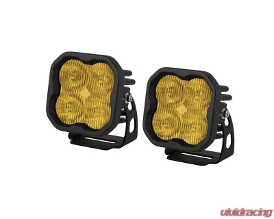 Diode Dynamics SS3 Max ABL Yellow SAE Fog Standard (PAIR) - DD6910P