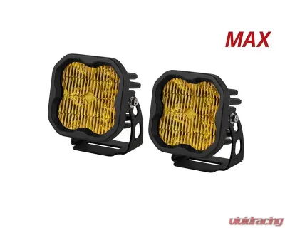 Diode Dynamics SS3 Max ABL Yellow SAE Fog Standard (PAIR) - DD6910P