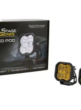 Diode Dynamics SS3 Max ABL Yellow SAE Fog Standard (PAIR)                                     - DD6910P - Image 4